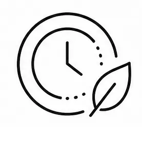 Long-life LED lamp icon