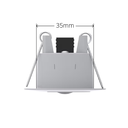 Low Voltage PIR Sensor White