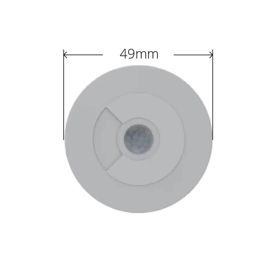 Low Voltage PIR Sensor White