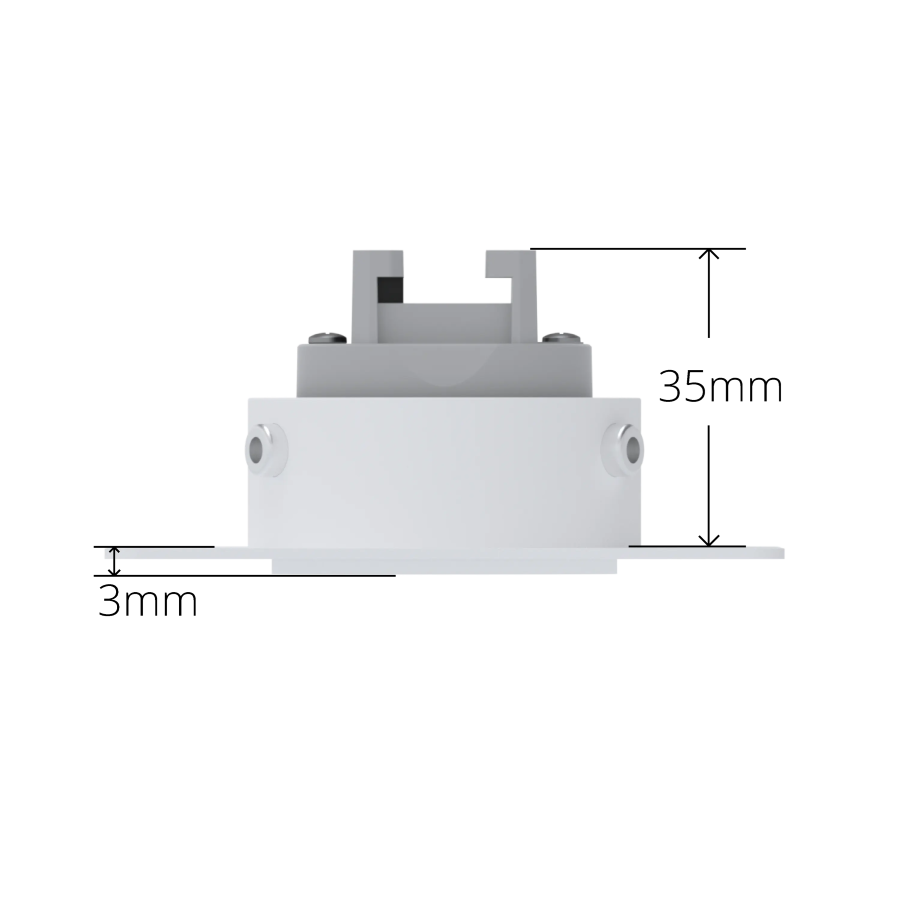 Low Voltage Plaster In PIR