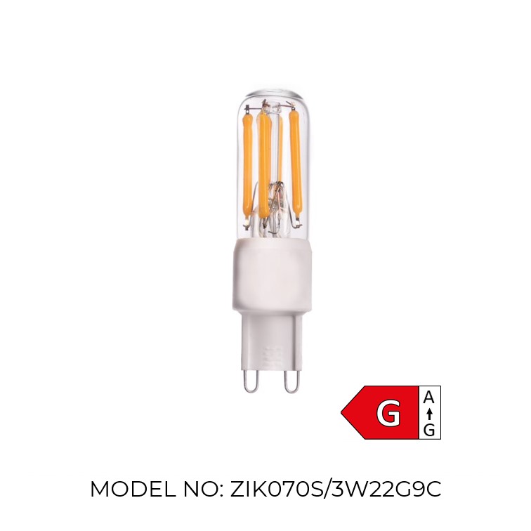 Bulb LED 3W (250lm) 2200K Dimmable G9 - e3light - Buy online