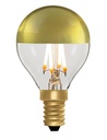 Golfball G45 Gold Mirrored 4W 2200K E14 Light Bulb