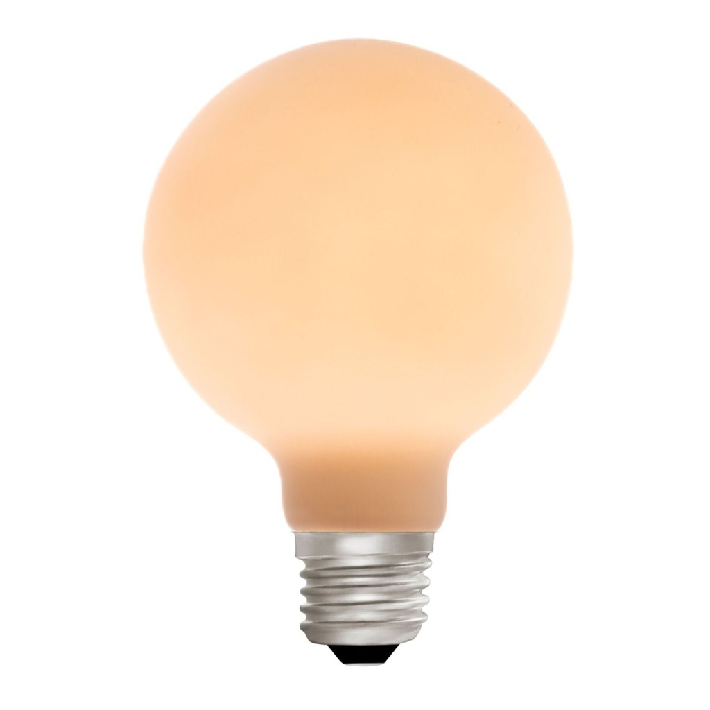 Globe G95 Porcelain 6W 2700K E27 Light Bulb