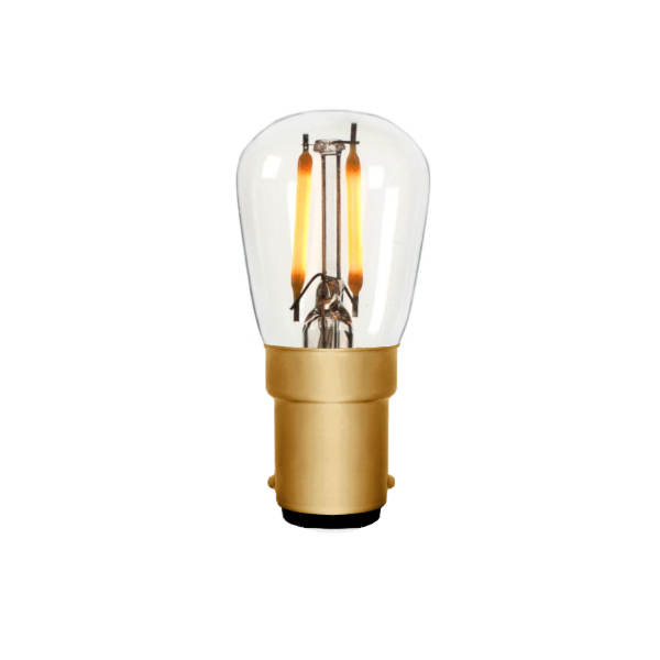 Pygmy ST26 Clear 1W 2200K B15 Light Bulb
