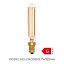 Tube T20 115mm Amber 2.7W 2000K Light Bulb