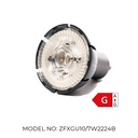 Zico Lighting GU10 Dimmable Spotlight 7W 2200K 24°
