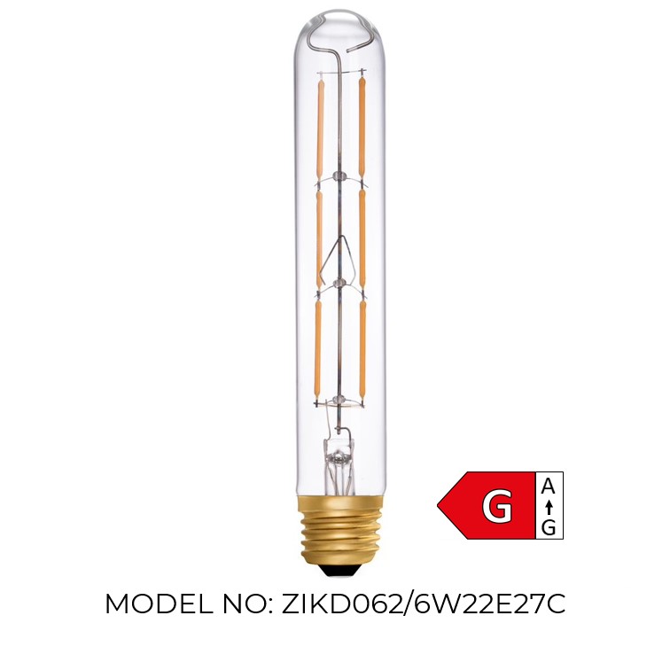 Tube T30 Clear 185mm 6W 2200K