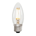 Candle C35 Clear 4w 2700K Light Bulb