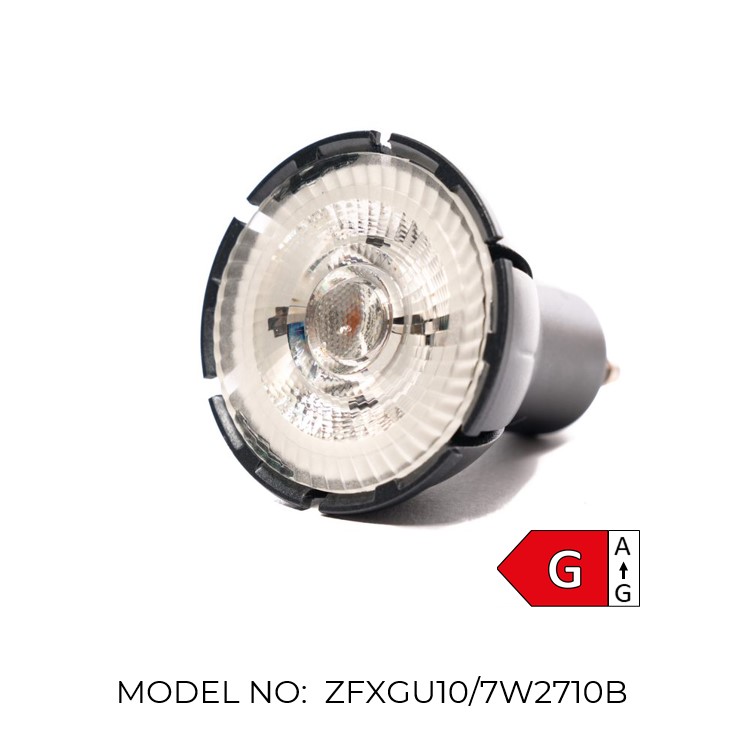Zico Lighting GU10 Dimmable Spotlight 7W 2700K 10°