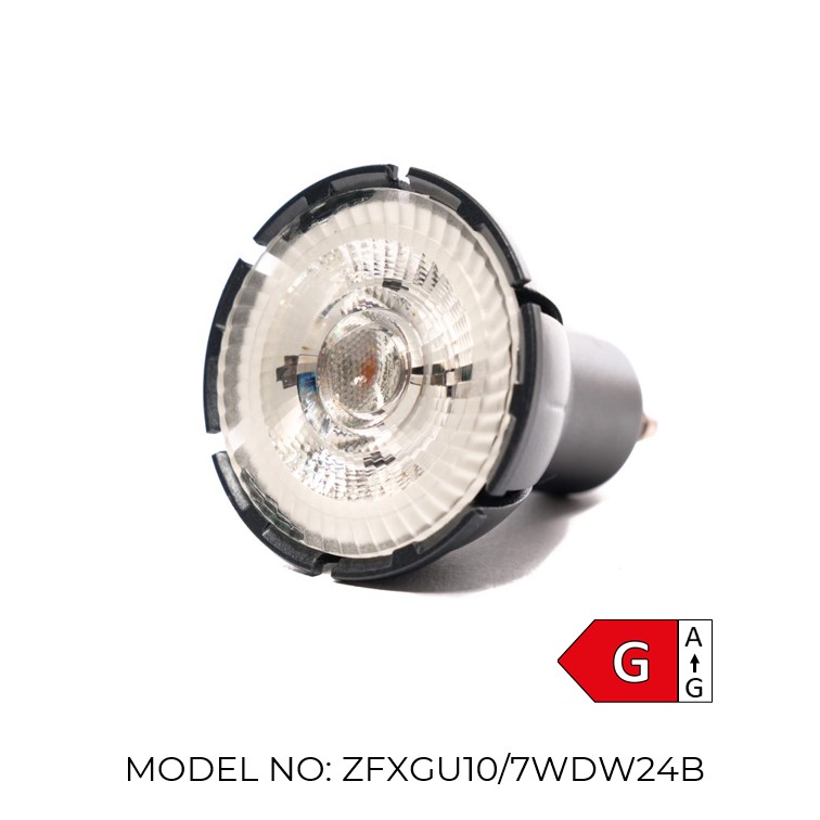 GU10 Dimmable Spotlight 7W 2200K 24° R9