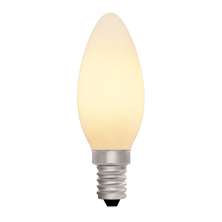 Candle C35 Porcelain 4W 2700K Light Bulb