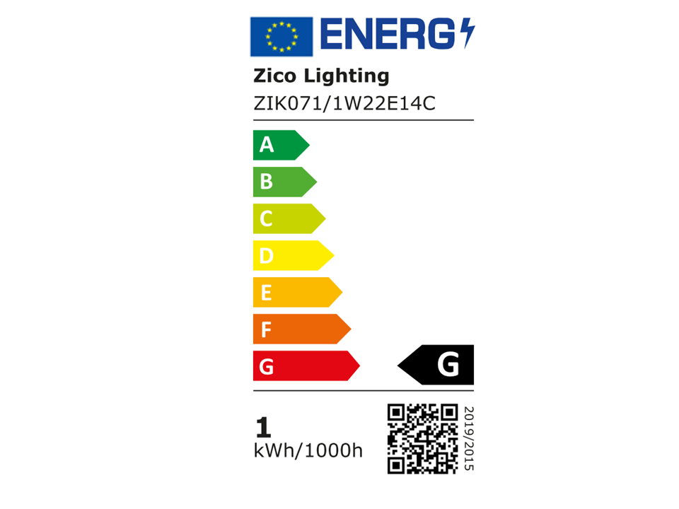 Pygmy ST26 Clear 1W 2200K Light Bulb