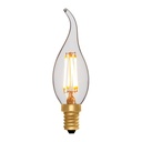 Flame Tip Candle C35 Clear 4W 2200K Light Bulb