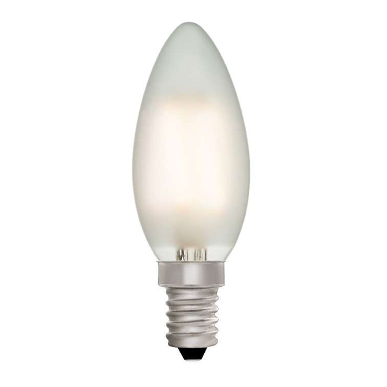 Candle C35 Frosted 2W 2700K E14
