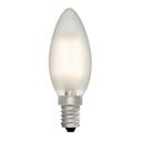 Candle C35 Frosted 2W 2700K E14