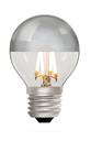 Golfball G45 Silver Mirrored 4W 2700K