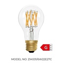 GLS A60 Clear 6W 2200K