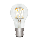 GLS A60 Clear 6W 2700K B22 Light Bulb
