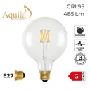 G125 Globe Clear Vintage Warm Decorative LED Filament Bulb 6W 2200K E27