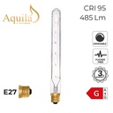 [ZIKD067/6W22E27C] ​Tube T30 300mm Clear 6W 2200K E27 Light Bulb