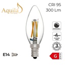 Candle C35 Dim-to-Warm Clear 4W E14