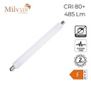 [ZIQS15/5W27284P] Linear S15 LED Light Bulb for Picture Light 284mm Porcelain 5W 2700K non-dimmable