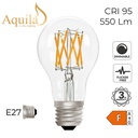 A60 GLS Clear Warm White Decorative LED Filament Bulb 6W 2700K E27