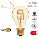GLS A60 Amber 6W 2200K E27 Light Bulb