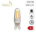 G9 Mini Clear Warm White Decorative Filament Bulb 2W 2700K